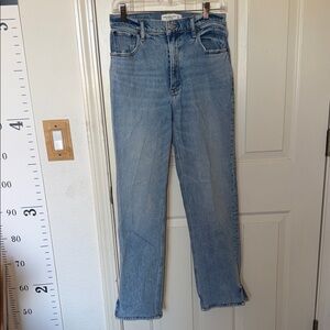 Abercrombie & Fitch 90s Straight Ultra high rise jeans